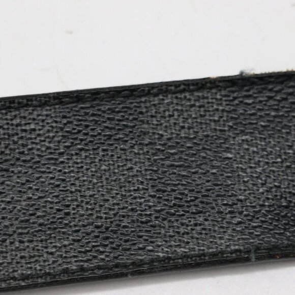 Louis Vuitton Belt Initiales Damier Graphite Black/Grey M9808 Size 90/36 US - Picture 9 of 14